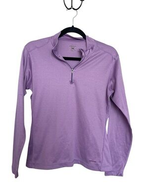 Patagonia Lavender Quarter-Zip Pullover
